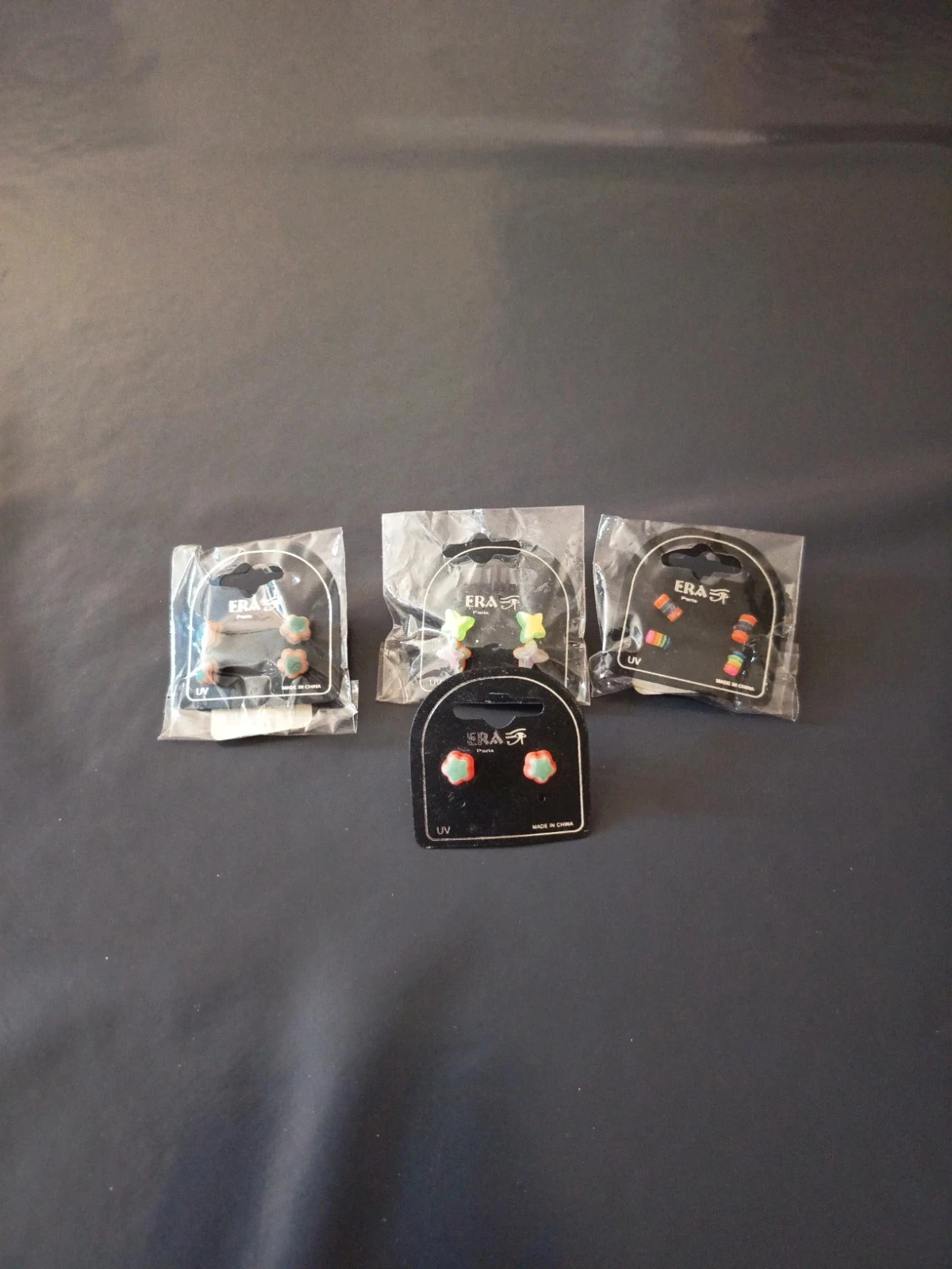 Lot 7 paires boucles d'oreilles